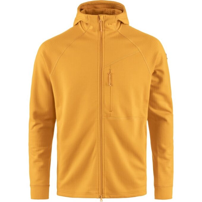 Hanorac cu glugă Abisko Grid Fleece M