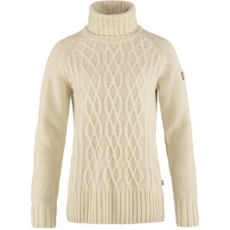 Ovik Cable Knit Roller Neck W
